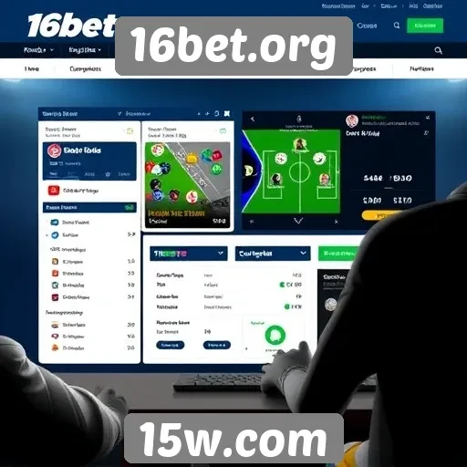 Análise das funcionalidades do site 16bet.org